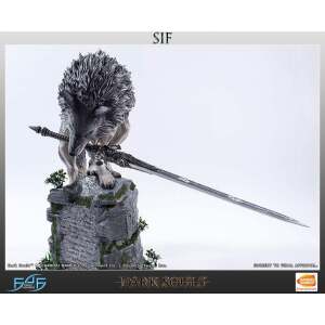 Dark Souls Estatua The Great Grey Wolf Sif 64 cm