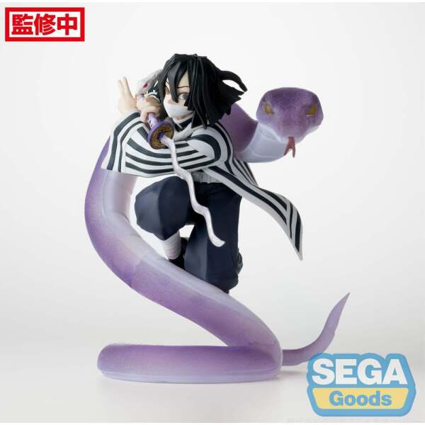 Demon Slayer: Kimetsu no Yaiba Estatua PVC Xross Link Anime Obanai Iguro Hashira Training Arc 14 cm