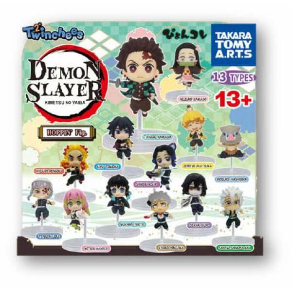 Demon Slayer: Kimetsu no Yaiba Minifiguras Twinchees Hoppin’ 5 cm Expositor (24)