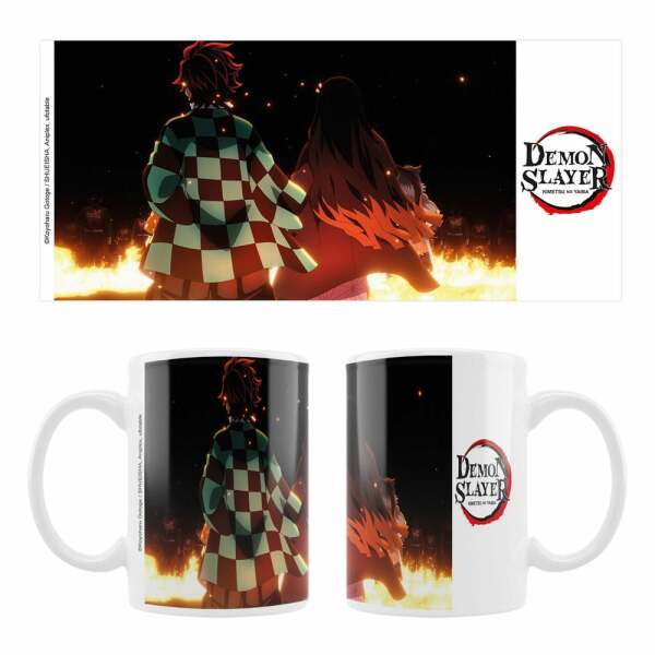 Demon Slayer: Kimetsu no Yaiba Taza Cerámica Tanjiro & Nezuko