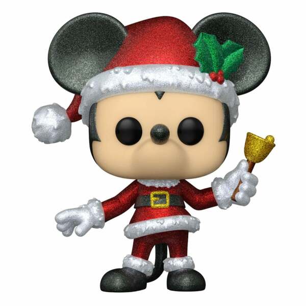 Disney Figura POP! Vinyl Holiday Mickey Mouse (Diamond Collection) Special Edition 9 cm