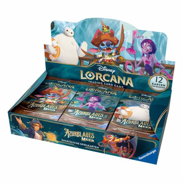 Disney Lorcana TCG Azurblaues Meer Mazos de Inicio Expositor (24) *Edición Alemana*