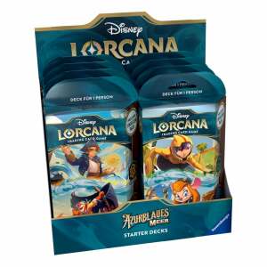 Disney Lorcana TCG Azurblaues Meer Mazos de Inicio Expositor (8) *Edición Alemana*