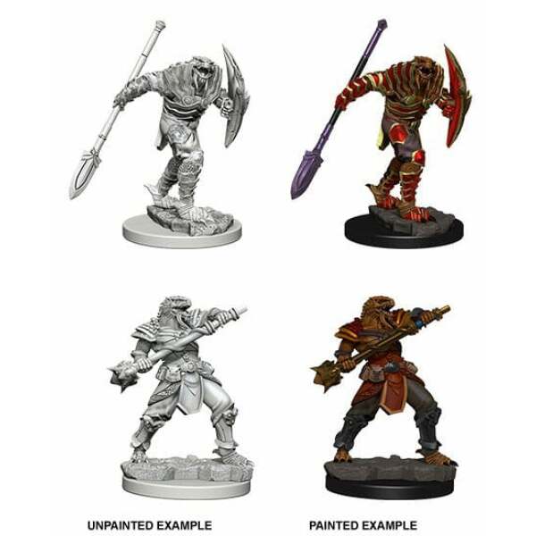 Dungeons and Dragons: Nolzur’s Marvelous Miniatures – DragonbornMale Fighter w Spear