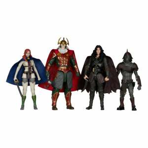 El Señor de los Anillos: la Guerra de los Rohirrim Pack de 4 Figuras 10 cm