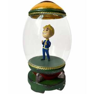 Fallout Estatua Blown Glass Adornment Series Nuke Vault Boy 17 cm