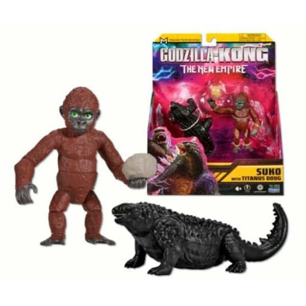 Godzilla x Kong: The New Empire – Suko with Titanus Doug 6 inch Action Figure