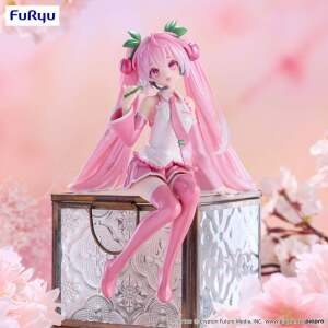 Hatsune Miku Estatua PVC Noodle Stopper Sakura Miku 2024 Pearl Color Ver. 15 cm