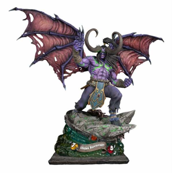 Hearthstone Estatua Illidan Stormrage 33 cm