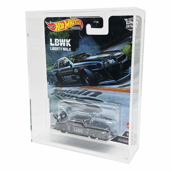 Hot Wheels caja de acrílico pack de 2 Protector para Premium