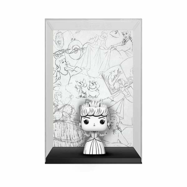 La Cenicienta POP! Comic Cover Vinyl Figura Sketched- Cinderella 9 cm