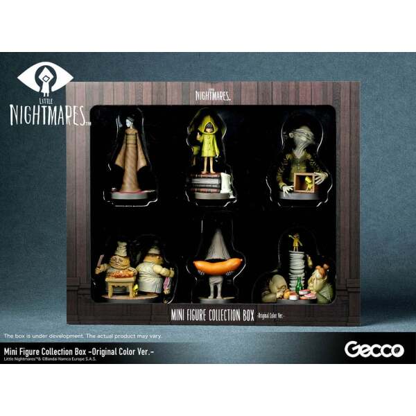 Little Nightmares Pack de 6 Figuras mini PVC Original Color Ver.