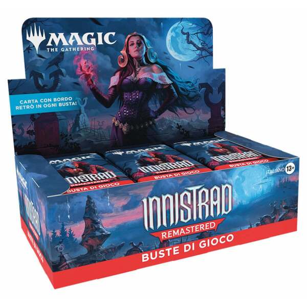 Magic the Gathering Innistrad Remastered Caja de Sobres de Juego (36) italiano