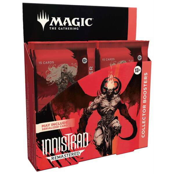 Magic the Gathering Innistrad Remastered Caja de Sobres de coleccionista (12) inglés