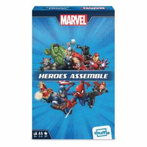 Marvel Juego de Cartas Shuffle Heroes Assemble