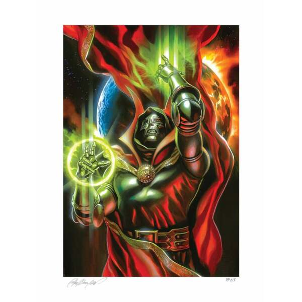 Marvel Litografia Doctor Doom: Timeless 46 x 61 cm – sin marco