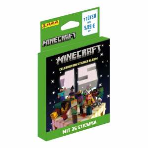 Minecraft Sticker Collection Eco-Blister 15th Anniversary Celebration *Edición Alemán*