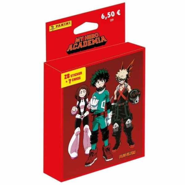 My Hero Academia Sticker & Trading Card Collection Eco-Blister Plus Ultra *Edición Alemán*