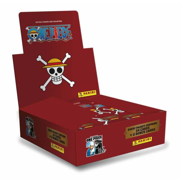 One Piece Cartas Coleccionables 25th Anniversary Expositor de Sobres Fat Packs (10)