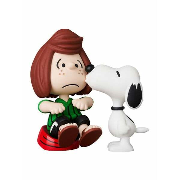 Peanuts Minifigura UDF Serie 17 Peppermint Patty & Snoopy 7 cm