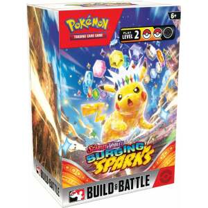 Pokémon Scarlet & Violet 08 Surging Sparks Build and Battle Box Expositor (10) *INGLÉS*