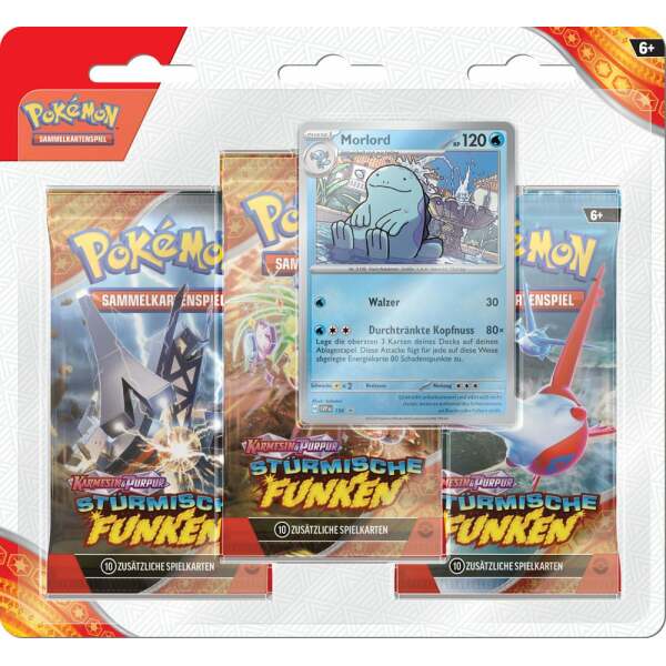 Pokémon TCG KP08 Pack de 3 Sobres Blister *Edición Alemán*