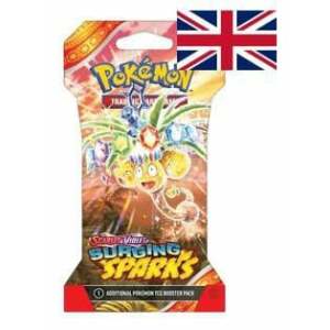 Pokémon TCG Scarlet & Violet 08 Surging Sparks boosters Sleeved *INGLÉS*