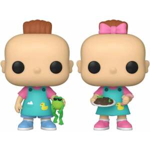 Rugrats Pack de 2 POP! Television Vinyl Figuras Phil & Lil Deville 9 cm