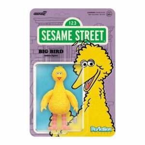 Sesame Street Figura ReAction Wave 03 Big Bird 10 cm