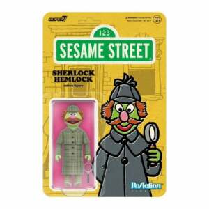 Sesame Street Figura ReAction Wave 03 Sherlock Hemlock 10 cm