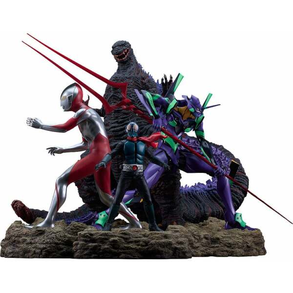 Shin Japan Heroes Universe Pack de 4 Estatuas