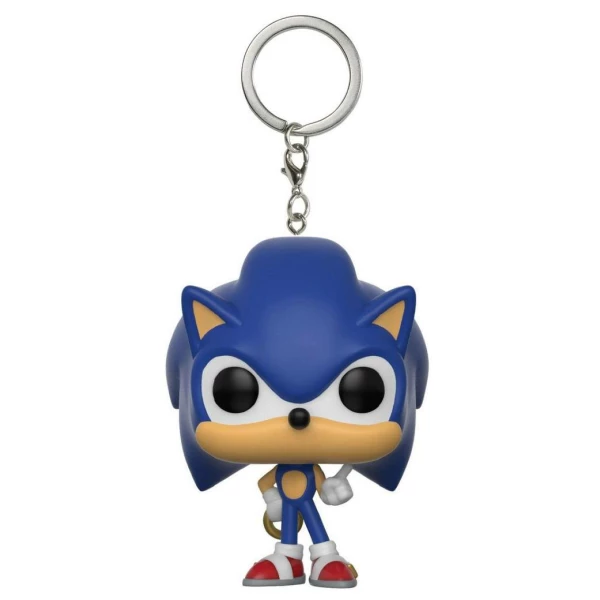 Sonic The Hedgehog POP! Vinyl Llavero Sonic (Ring) 4 cm