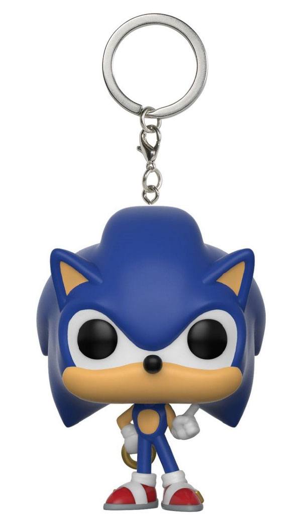 Sonic The Hedgehog POP! Vinyl Llavero Sonic (Ring) 4 cm