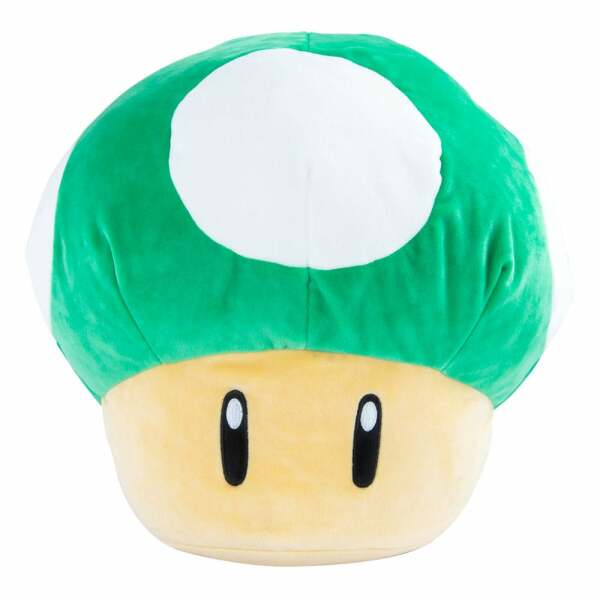 Super Mario Peluche Mocchi-Mocchi Mega Champiñon 1-Up 36 cm