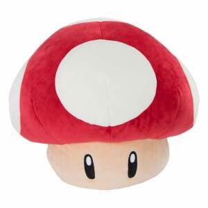 Super Mario Peluche Mocchi-Mocchi Mega Champiñón 36 cm