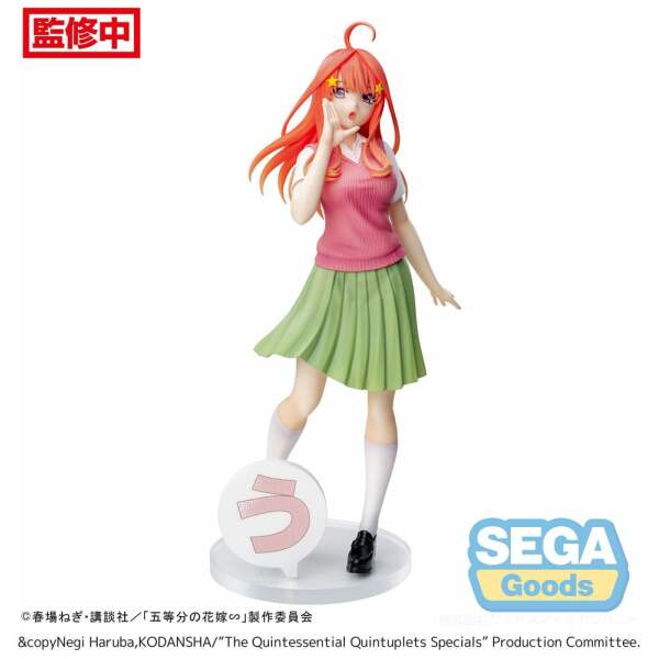 The Quintessential Quintuplets Specials Estatua Luminasta PVC Itsuki Nakano 20 cm