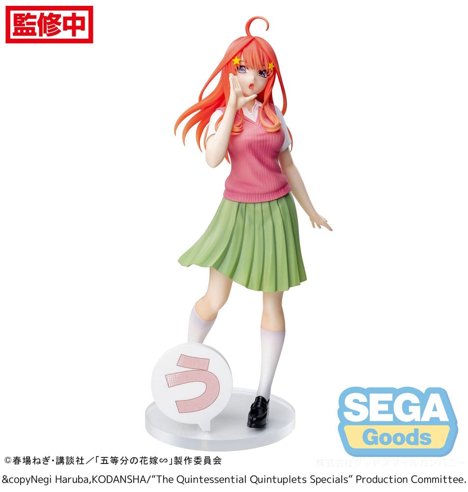 The Quintessential Quintuplets Specials Estatua Luminasta PVC Itsuki Nakano 20 cm