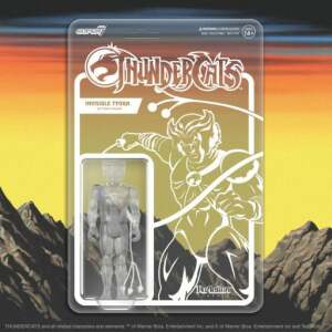 Thundercats Figura ReAction Tygra (Clear) 10 cm