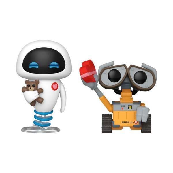 Wall-E Pack de 2 Figuras Pocket POP! Vinyl Valentines 4 cm