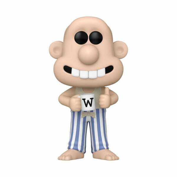 Wallace & Gromit POP! Animation Vinyl Figura Wallace In Pajamas 9 cm