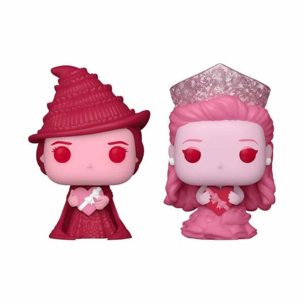 Wicked Pack de 2 Figuras Pocket POP! Vinyl Valentines 4 cm