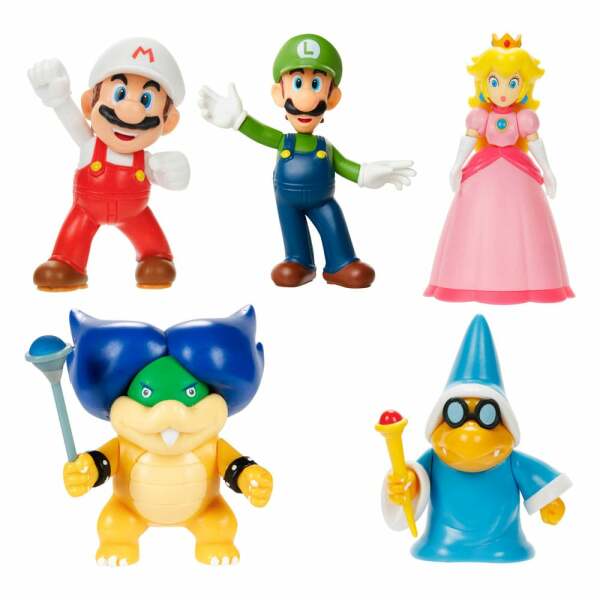 World of Nintendo Figuras Super Mario Wave 54 6 cm Surtido (8)