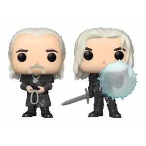 The Witcher Pack de 2 POP! Television Vinyl Figuras Geralt & Vesemir 9 cm