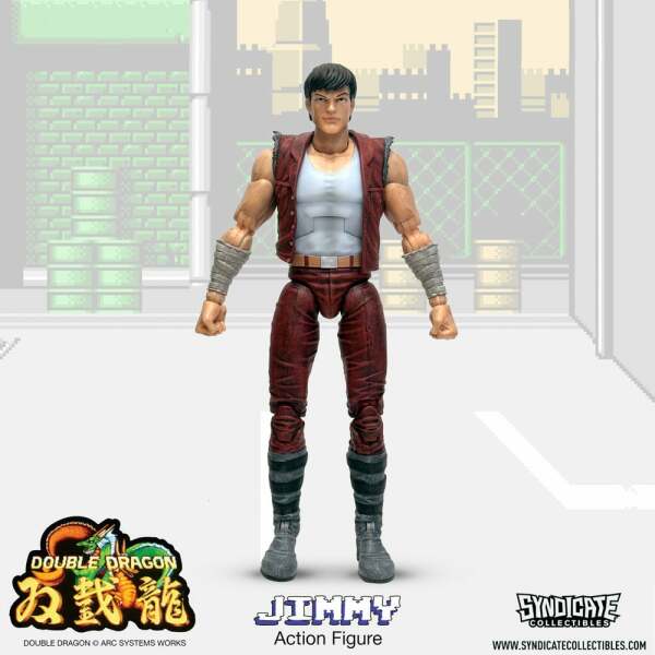 Double Dragon Figura Deluxe 1/12 Jimmy 18 cm