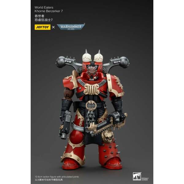 Warhammer 40k Figura 1/18 World Eaters Khorne Berzerker 7 13 cm