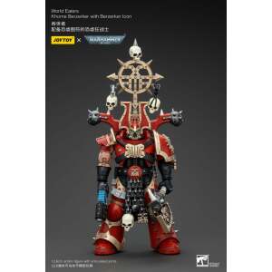 Warhammer 40k Figura 1/18 World Eaters Khorne Berzerker with Berzerker lcon 13 cm