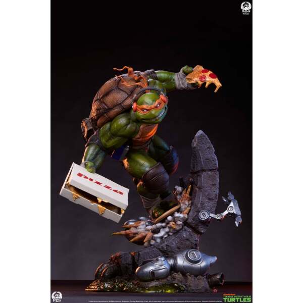 Tortugas Ninja Estatua 1/3 Michelangelo Deluxe Edition 67 cm