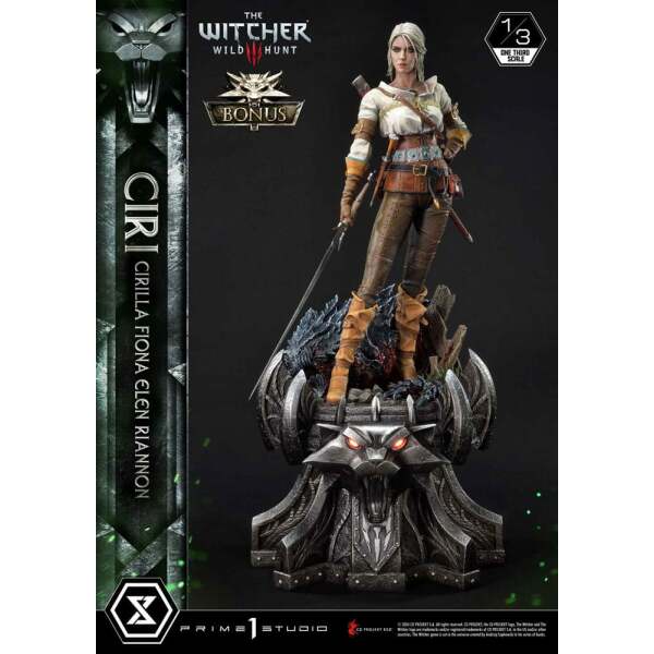 The Witcher 3: Wild Hunt Museum Masterline Estatua 1/3 Wild Hunt Ciri Fiona Elen Riannon Bonus Version 81 cm