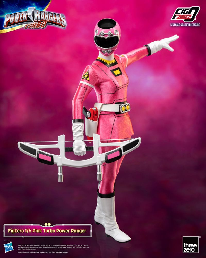 Power Rangers Turbo Figura FigZero 1/6 Pink Turbo Power Ranger 30 cm