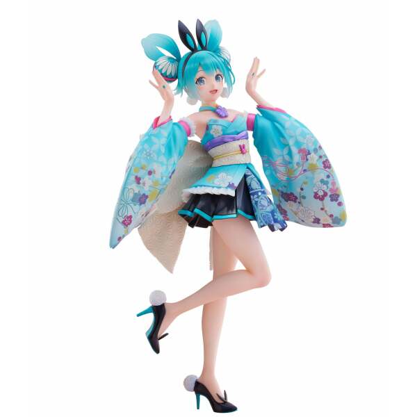 Hatsune Miku F:NEX estatua PVC 1/7 Hatsune Miku Wa-bunny 27 cm